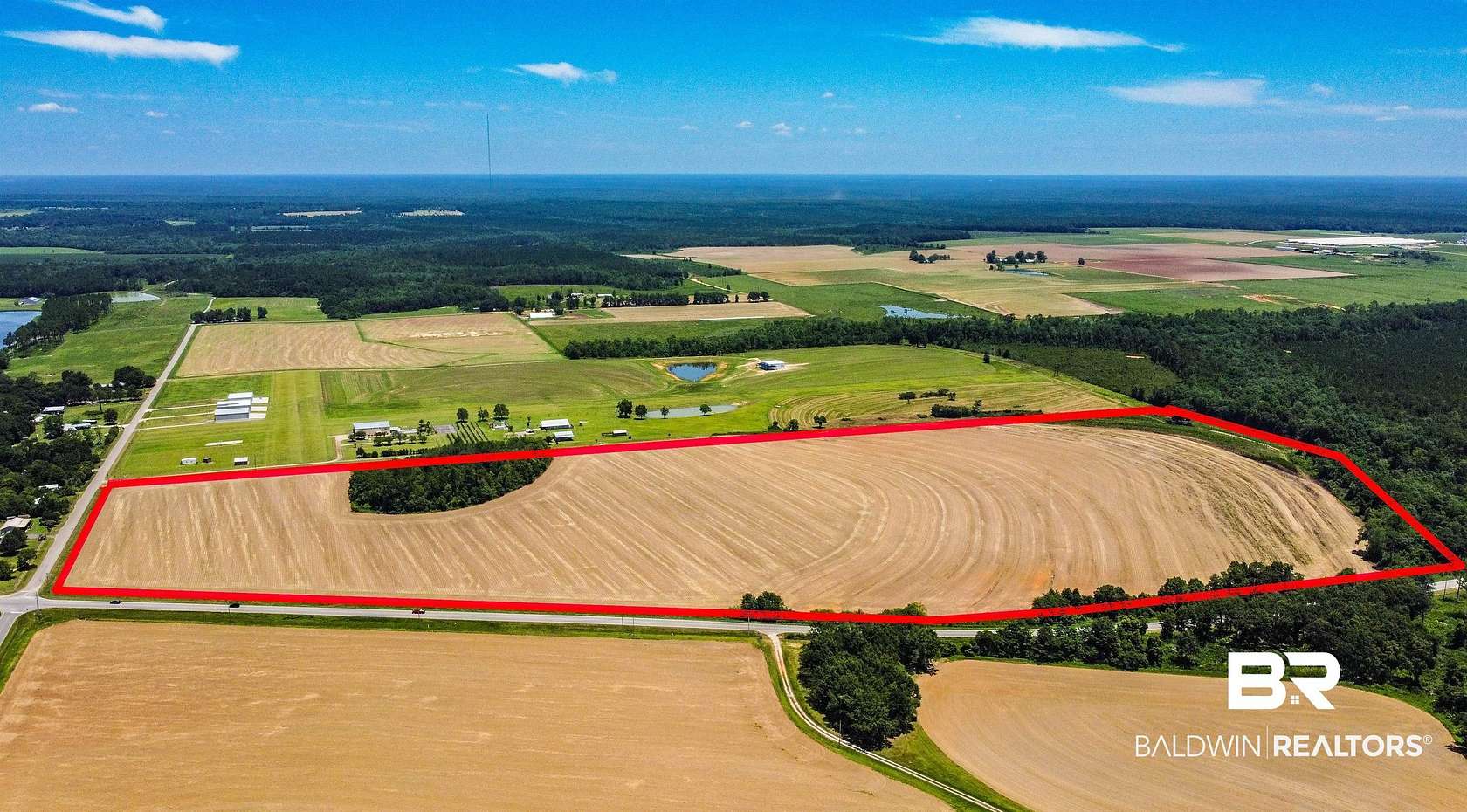64.3 Acres of Land for Sale in Robertsdale, Alabama