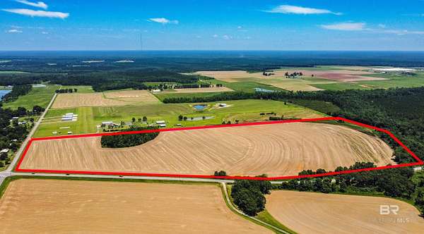 64.3 Acres of Land for Sale in Robertsdale, Alabama