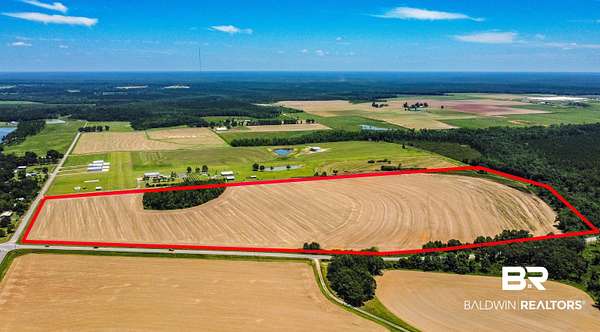 64.3 Acres of Land for Sale in Robertsdale, Alabama
