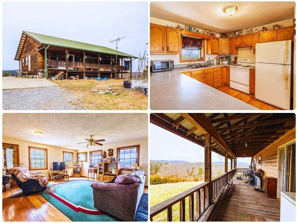 34.4 Acres of Recreational Land with Home for Sale in Bulls Gap, Tennessee