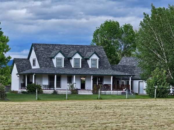 5.13 Acres of Residential Land with Home for Sale in Hamilton, Montana