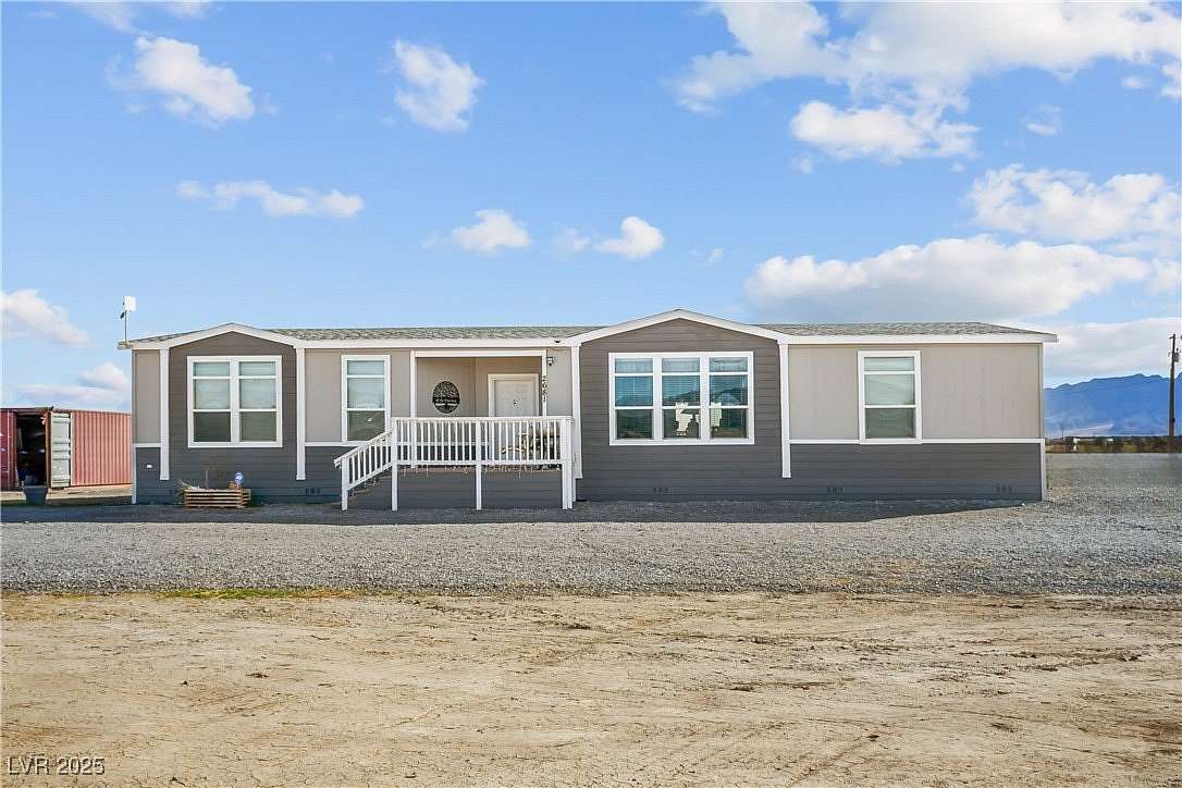 10 Acres of Residential Land with Home for Sale in Pahrump, Nevada