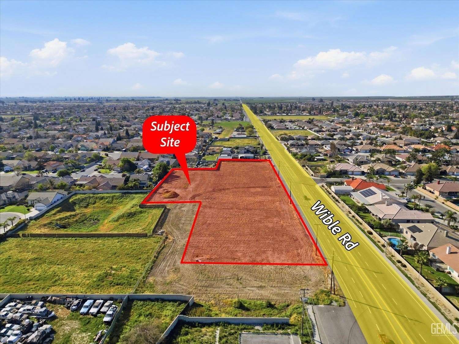 3 Acres of Residential Land for Sale in Bakersfield, California
