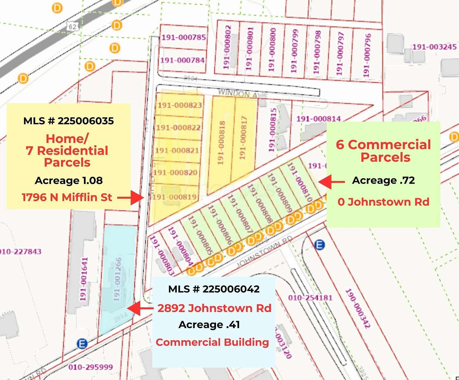 0.72 Acres of Commercial Land for Sale in Columbus, Ohio