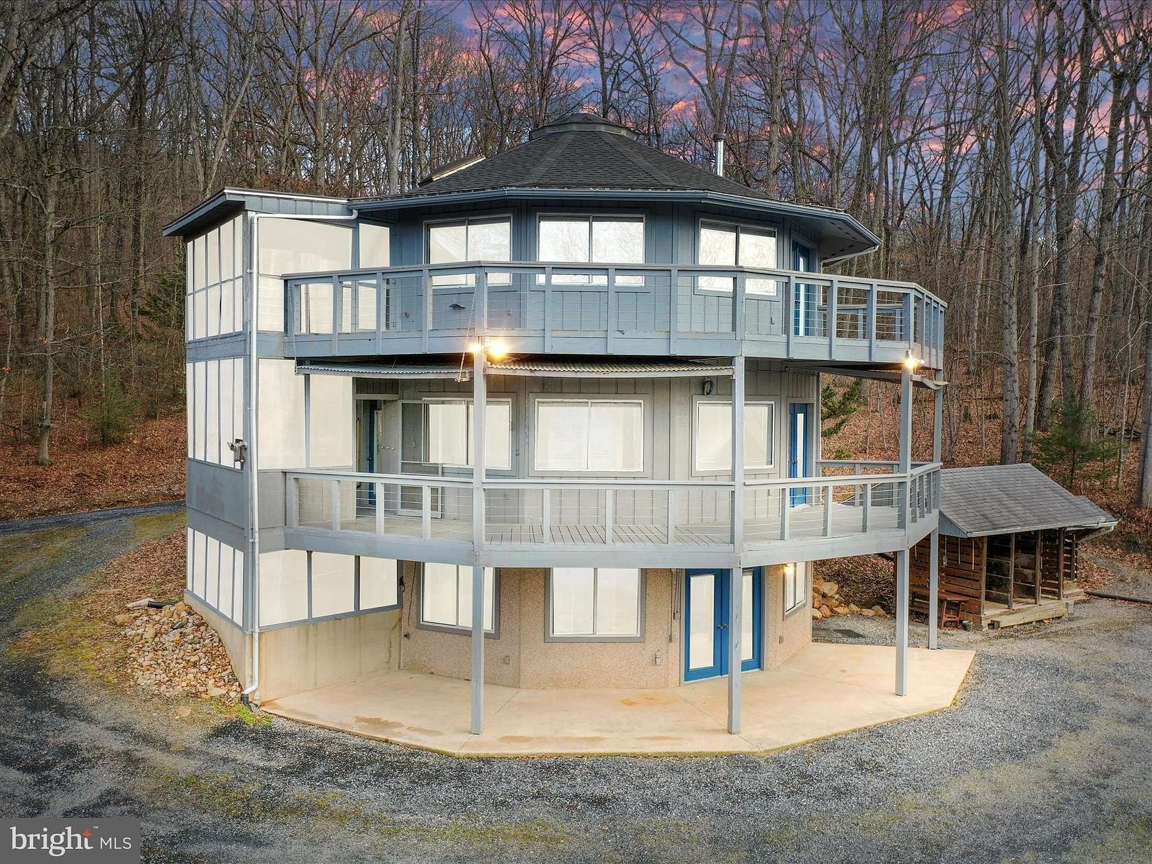 9 Acres of Residential Land with Home for Sale in Mount Jackson, Virginia