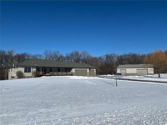 10 Acres of Residential Land with Home for Sale in Nerstrand, Minnesota