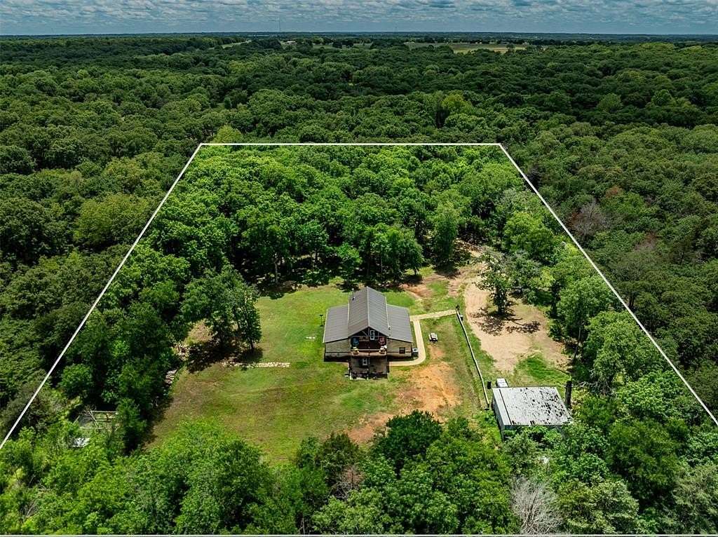 5 Acres of Residential Land with Home for Sale in Denison, Texas