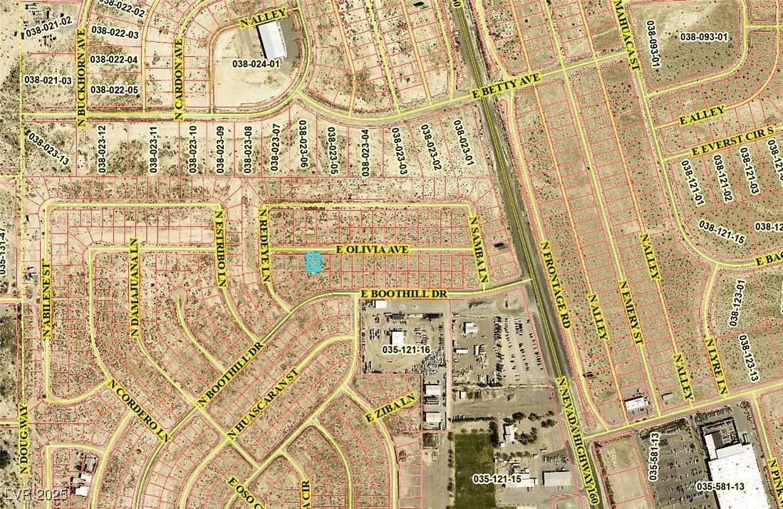 0.124 Acres of Residential Land for Sale in Pahrump, Nevada