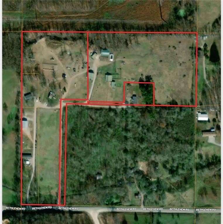 22.53 Acres of Improved Agricultural Land for Sale in Gravette, Arkansas