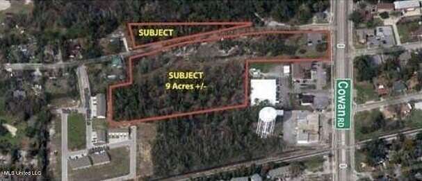 9.13 Acres of Commercial Land for Sale in Gulfport, Mississippi