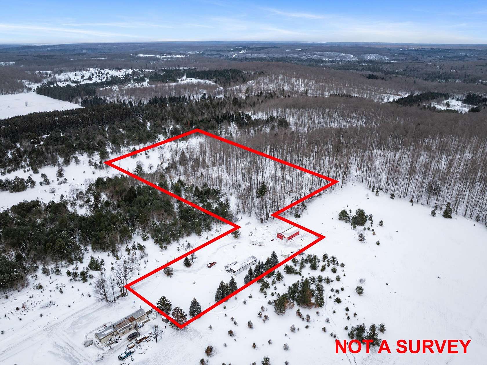 6.11 Acres of Residential Land for Sale in Wolverine, Michigan