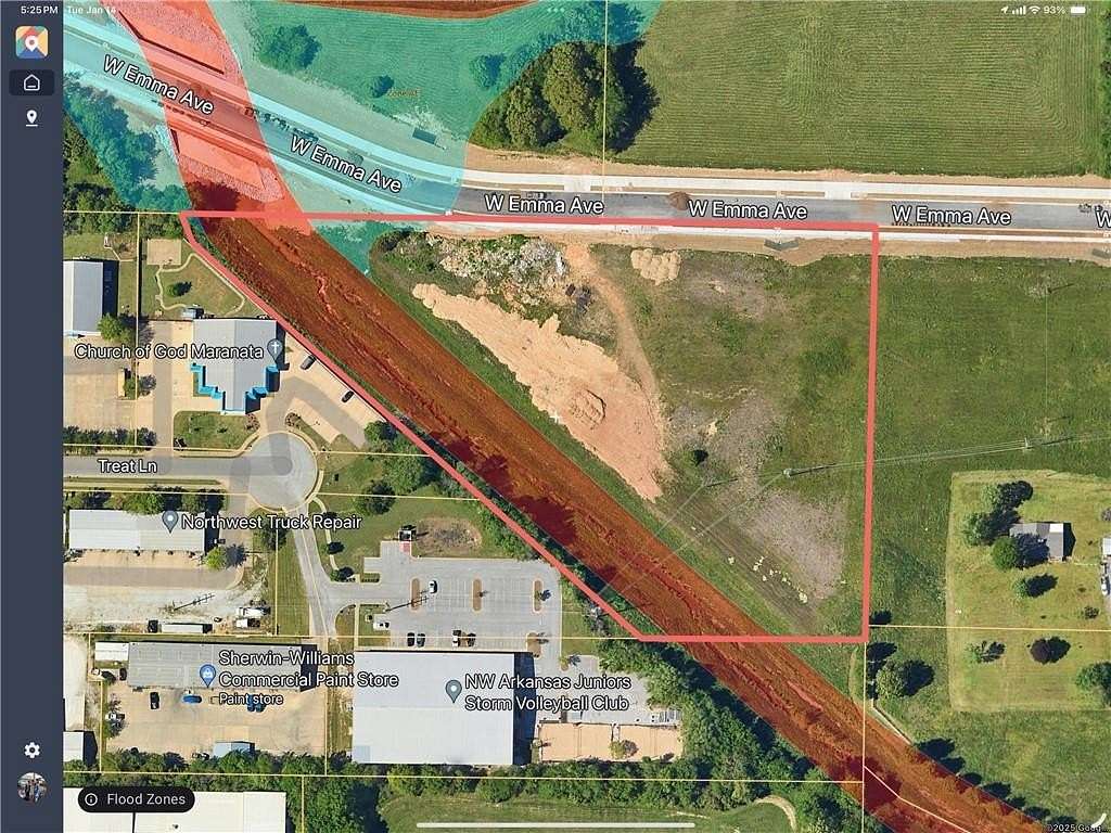 6.37 Acres of Residential Land for Sale in Springdale, Arkansas