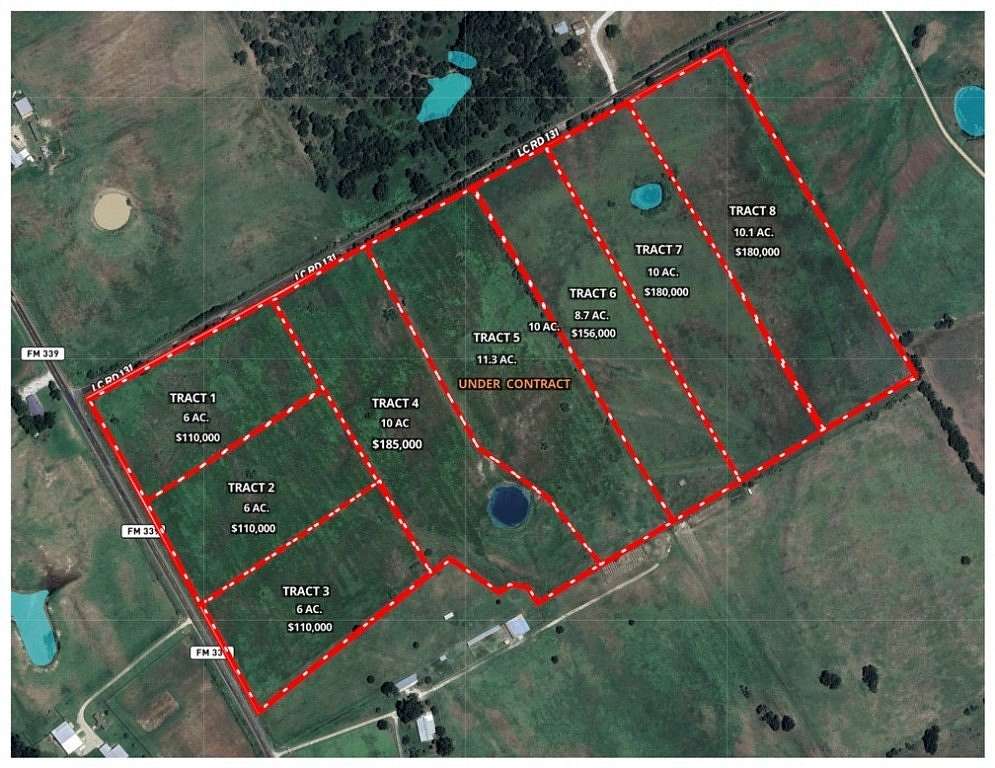 10 Acres of Agricultural Land for Sale in Mount Calm, Texas