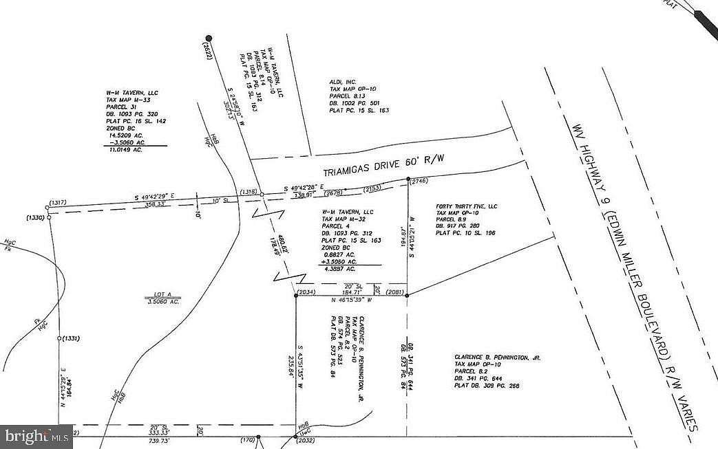 0.65 Acres of Commercial Land for Sale in Martinsburg, West Virginia