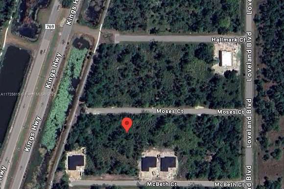 0.23 Acres of Residential Land for Sale in Port Charlotte, Florida