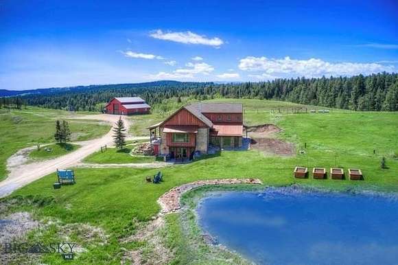 110 Acres of Agricultural Land with Home for Sale in Lewistown, Montana