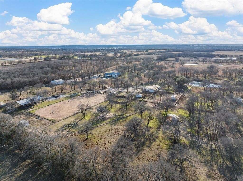 56.491 Acres of Land with Home for Sale in Aquilla, Texas