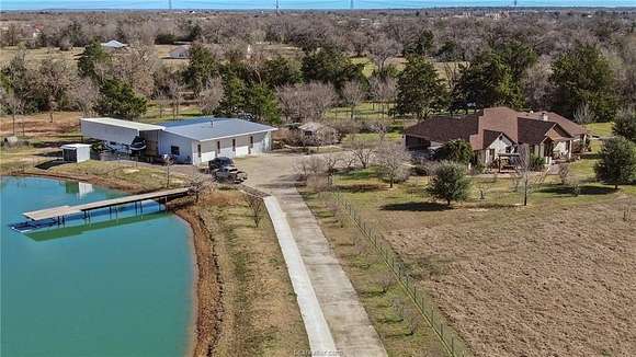 15.07 Acres of Land with Home for Sale in Edge, Texas