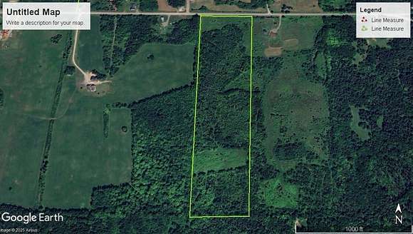 25.5 Acres of Agricultural Land for Sale in Hammond Town, Maine