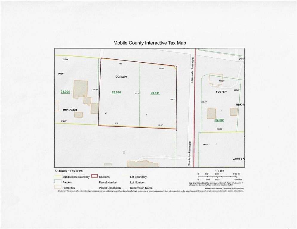 2.26 Acres of Commercial Land for Lease in Mobile, Alabama