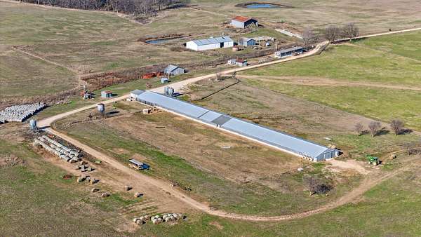 64.6 Acres of Agricultural Land with Home for Sale in Jay, Oklahoma