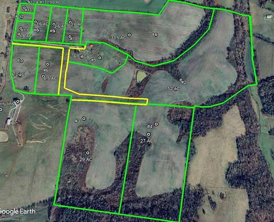 183.75 Acres of Agricultural Land for Auction in Gravel Switch, Kentucky