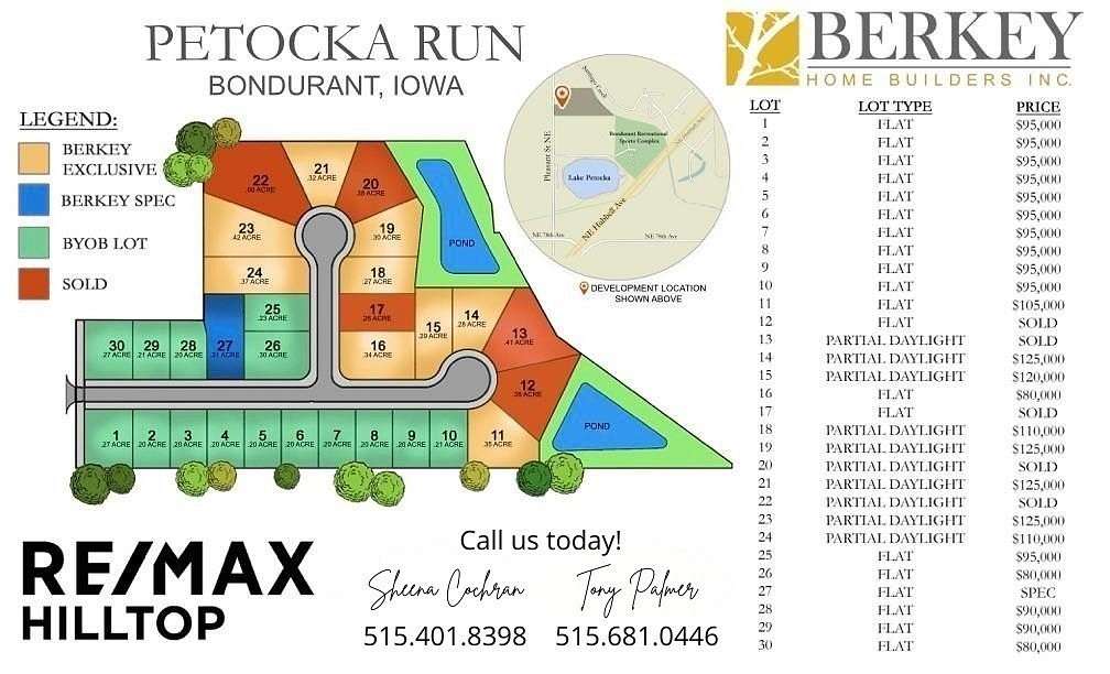 0.27 Acres of Residential Land for Sale in Bondurant, Iowa