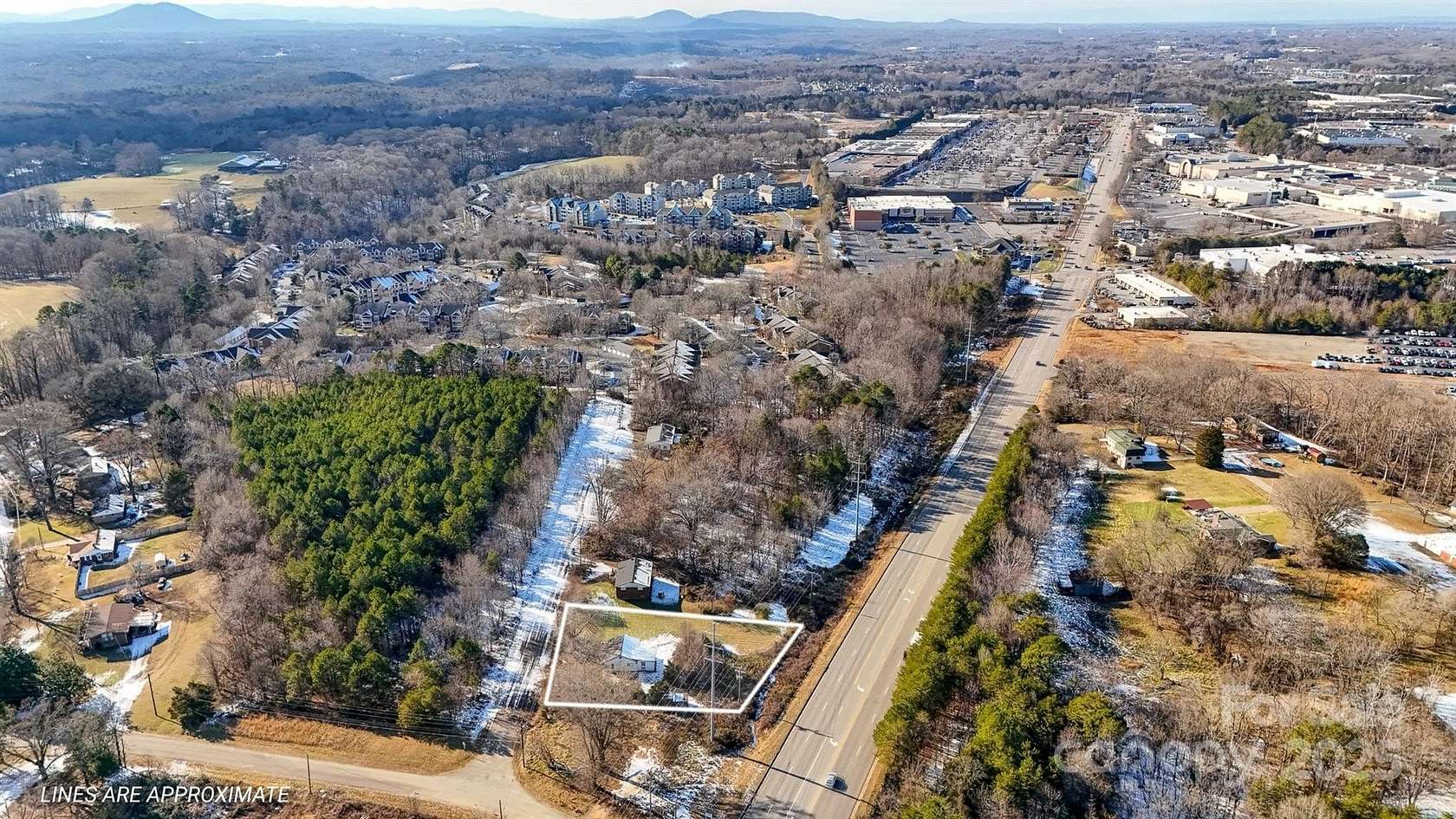 0.56 Acres of Commercial Land for Sale in Hickory, North Carolina