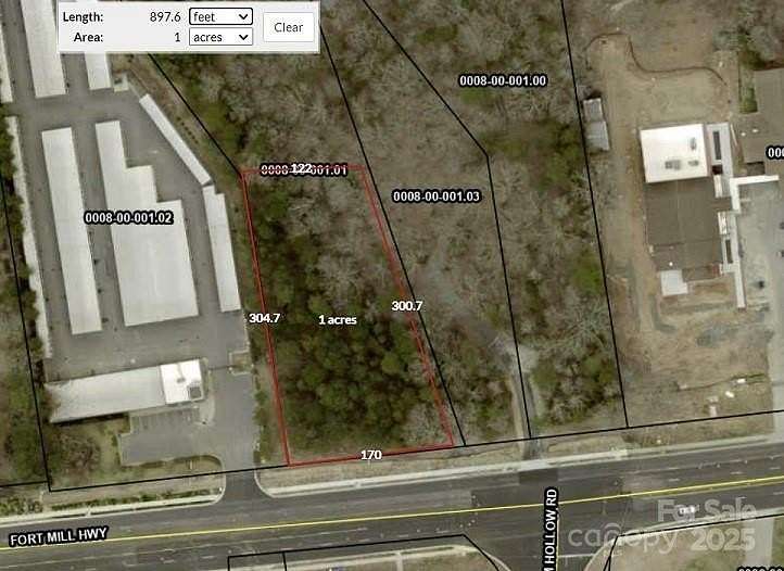 1 Acre of Commercial Land for Sale in Lancaster, South Carolina