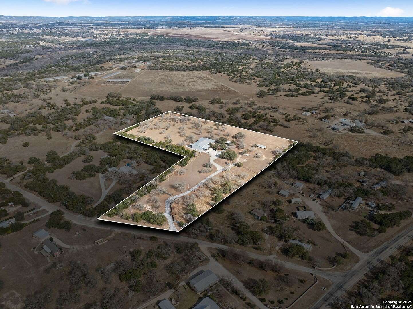 11.3 Acres of Land with Home for Sale in Bandera, Texas