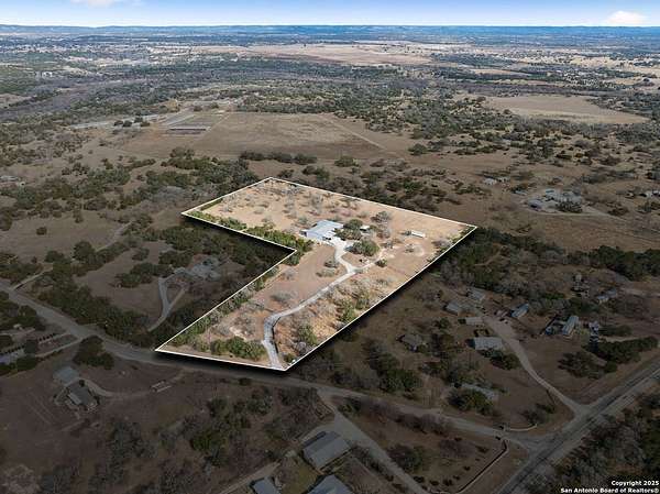 11.3 Acres of Land with Home for Sale in Bandera, Texas