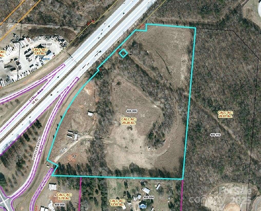 31.8 Acres of Land for Sale in Salisbury, North Carolina
