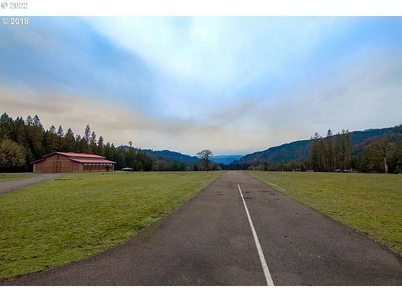 77.28 Acres of Recreational Land with Home for Sale in Idleyld Park, Oregon