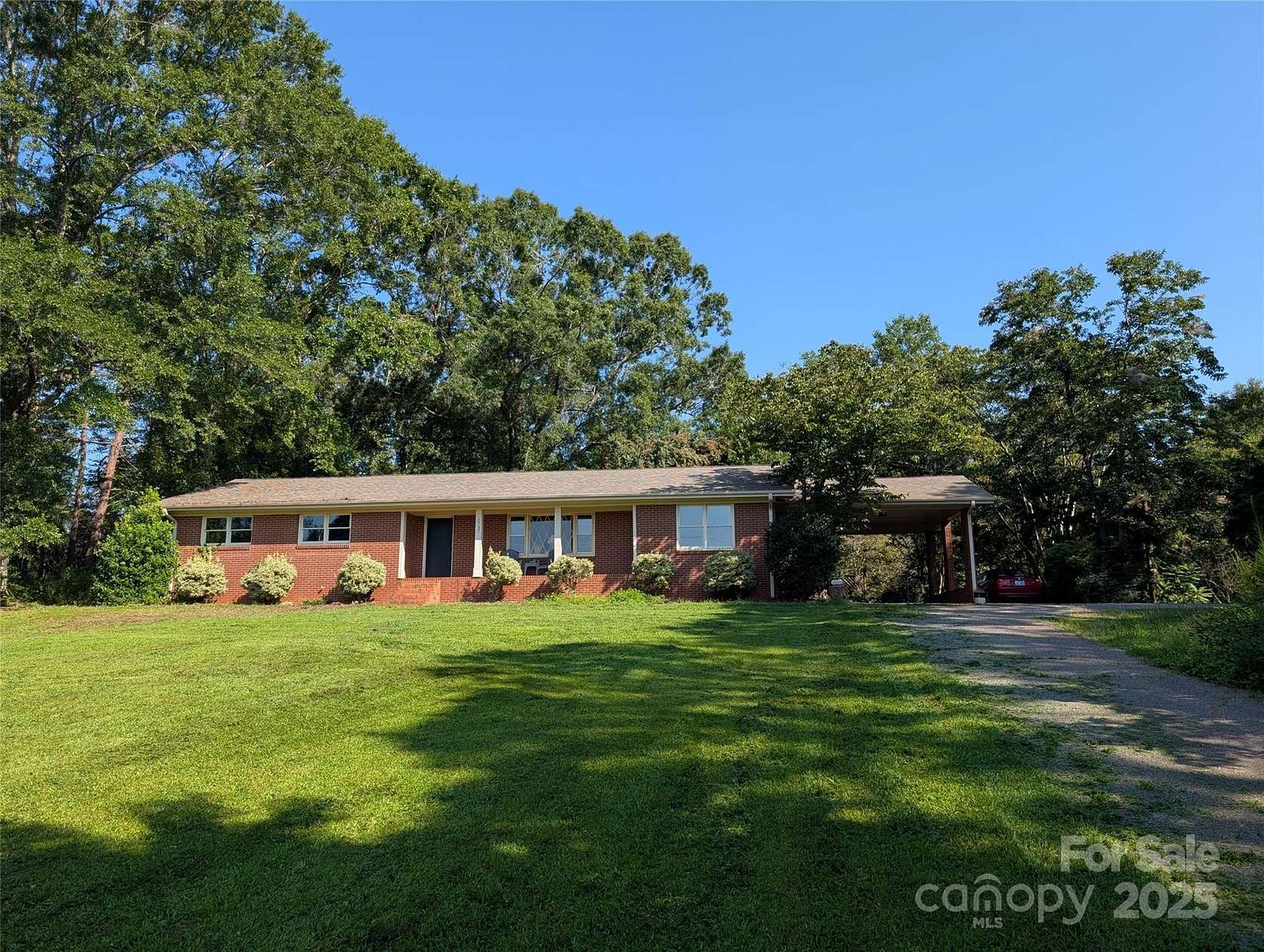 4.7 Acres of Residential Land with Home for Sale in Forest City, North Carolina