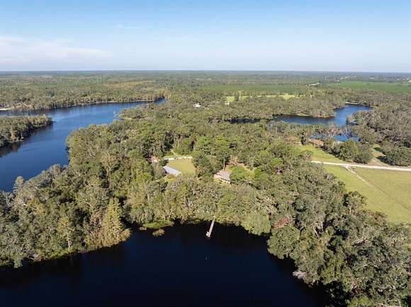 8.14 Acres of Residential Land with Home for Sale in Branford, Florida