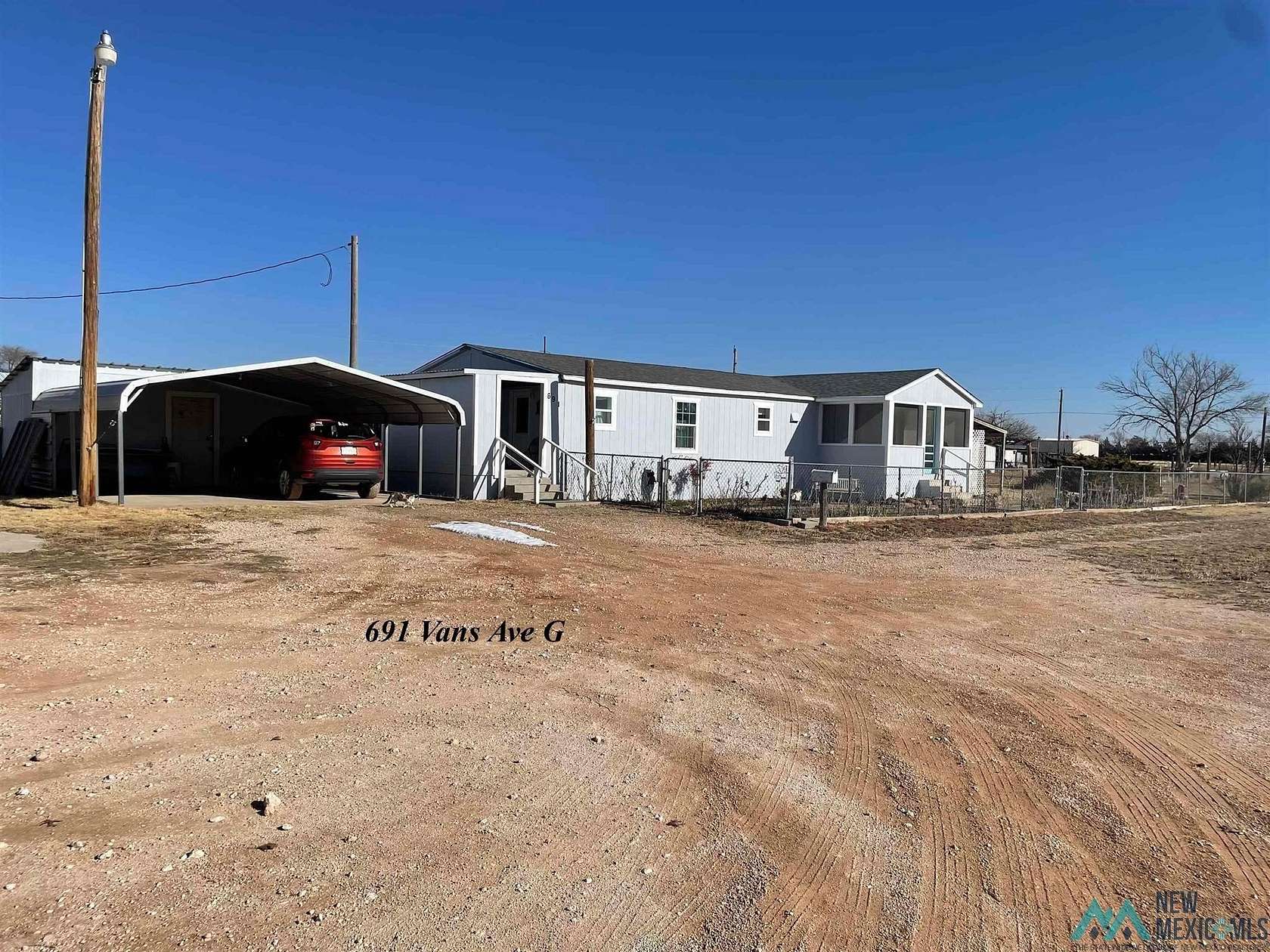 2.76 Acres of Residential Land with Home for Sale in Portales, New Mexico