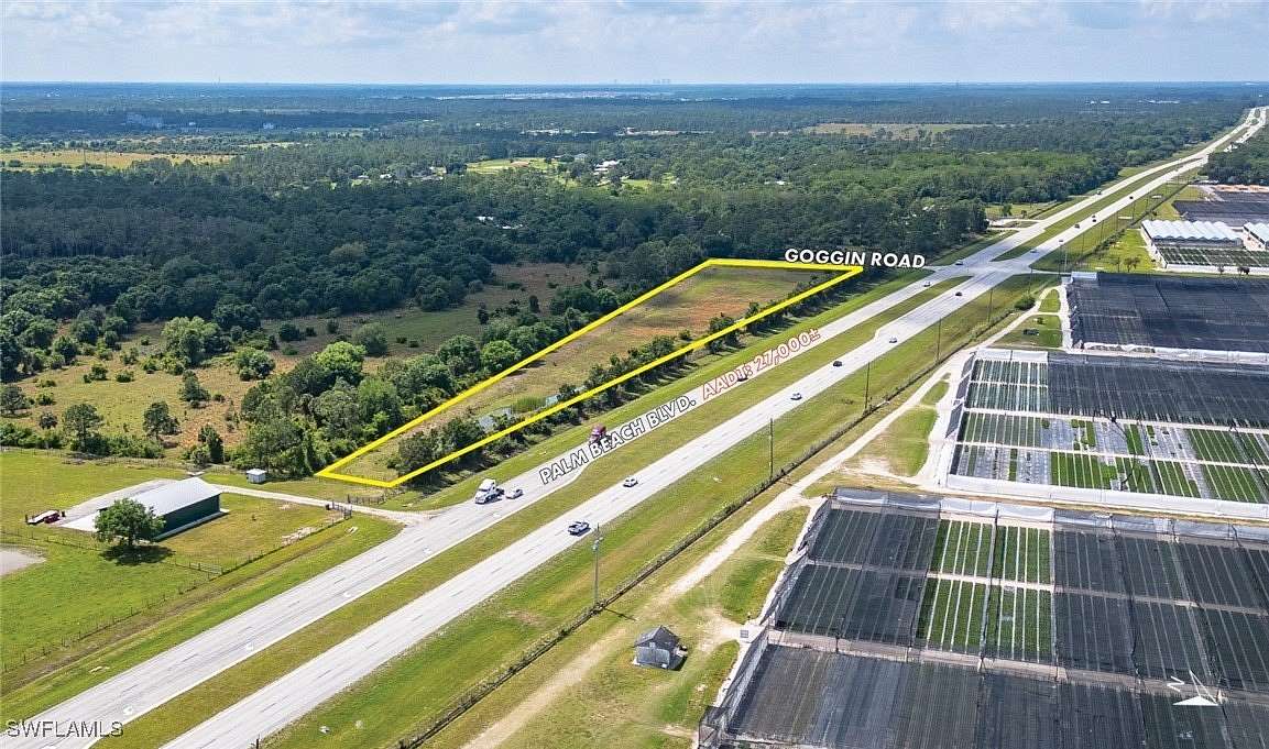 5.8 Acres of Mixed-Use Land for Sale in Alva, Florida