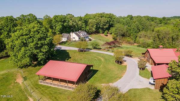 34.2 Acres of Land with Home for Sale in Greeneville, Tennessee