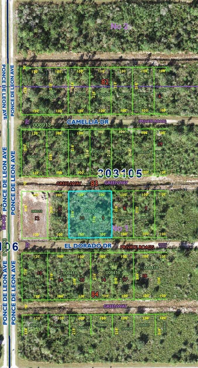 1 Acre of Residential Land for Sale in Indian Lake Estates, Florida