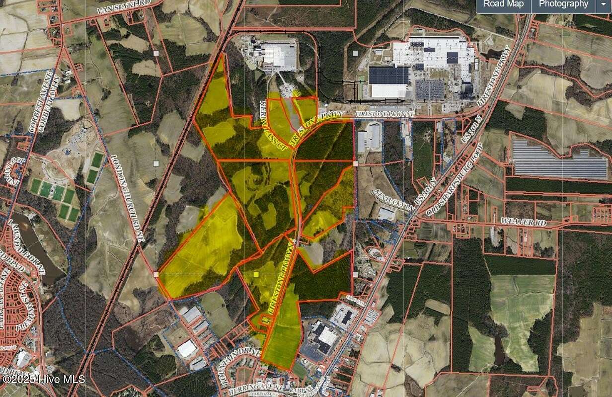 486 Acres of Land for Sale in Wilson, North Carolina