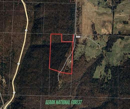 32.2 Acres of Recreational Land with Home for Sale in Natural Dam, Arkansas