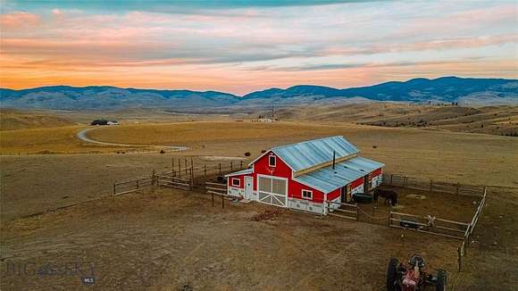 36.1 Acres of Land with Home for Sale in Hall, Montana