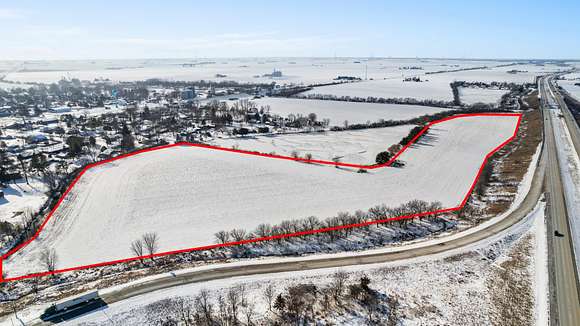 25.7 Acres of Land for Sale in Mansfield, Illinois