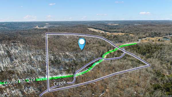 25 Acres of Recreational Land for Sale in Pocahontas, Arkansas