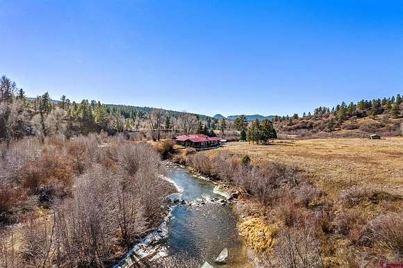 1,041 Acres of Land with Home for Sale in Pagosa Springs, Colorado