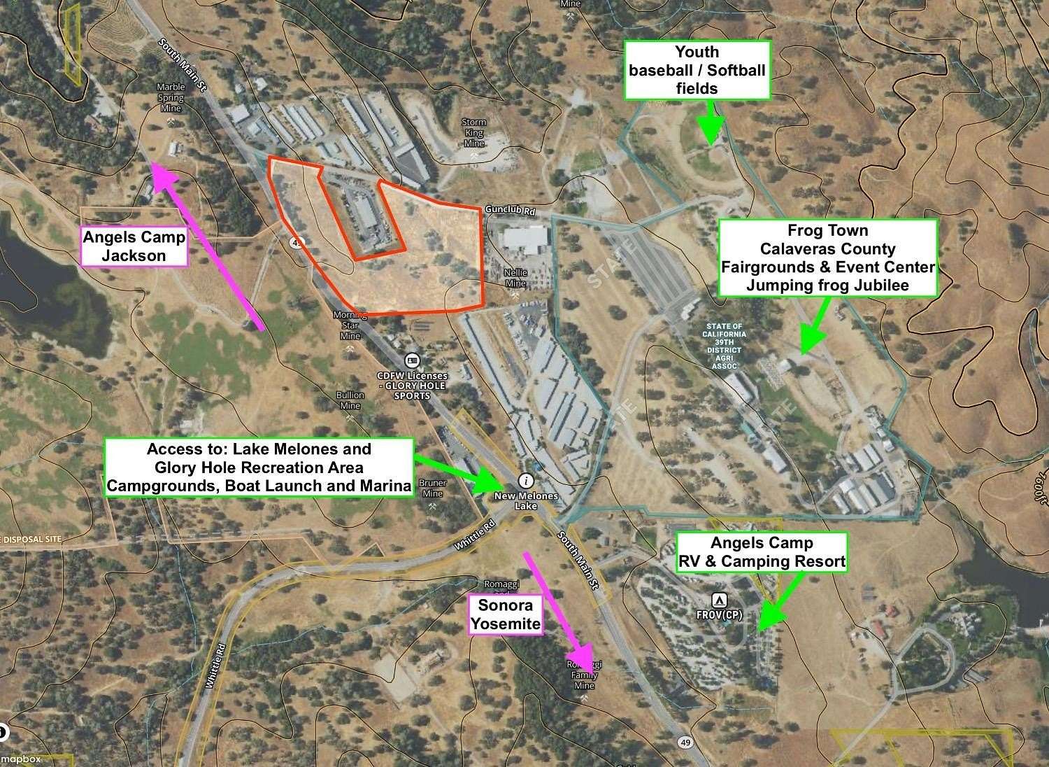 13.7 Acres of Land for Sale in Angels Camp, California