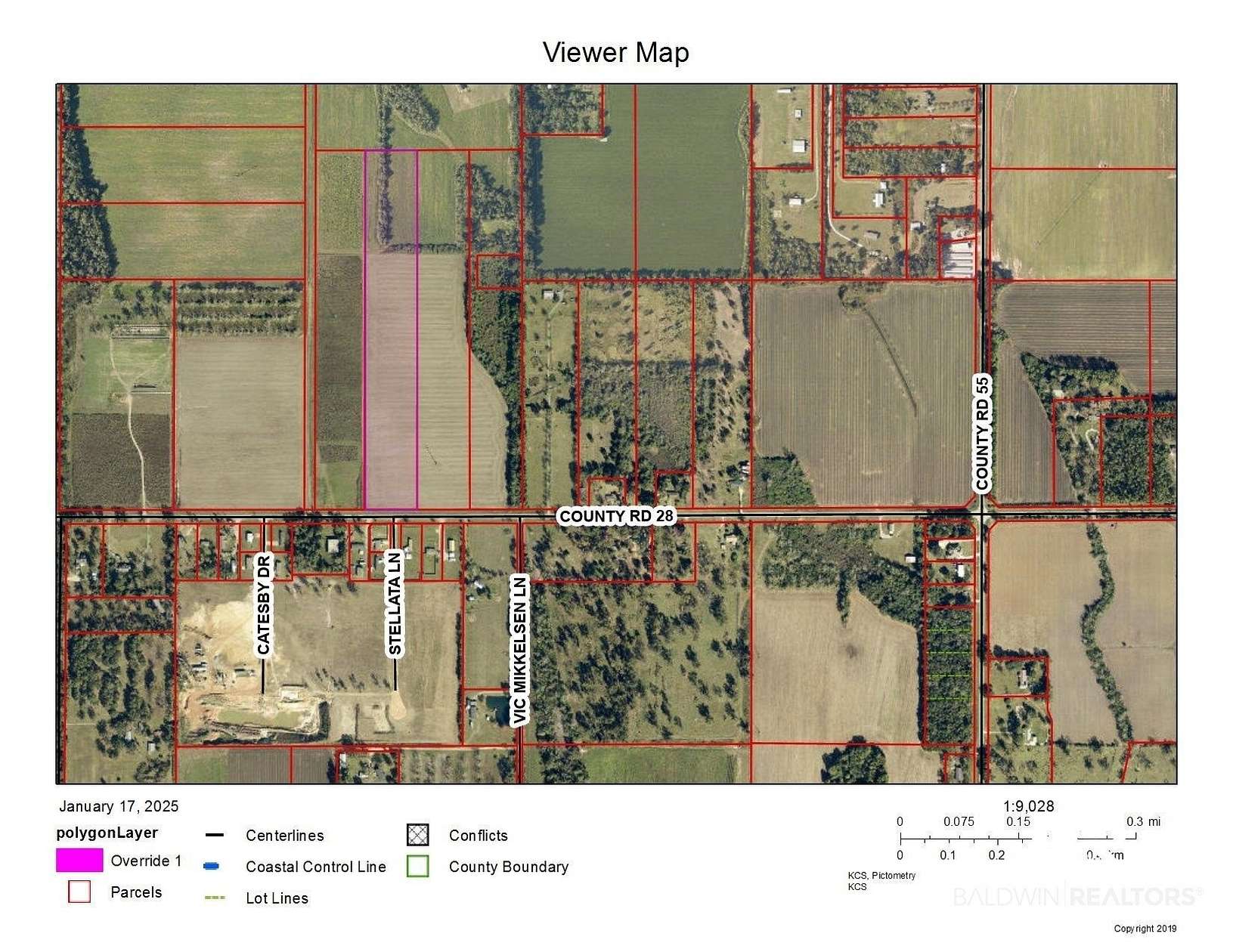 14.5 Acres of Agricultural Land for Sale in Summerdale, Alabama