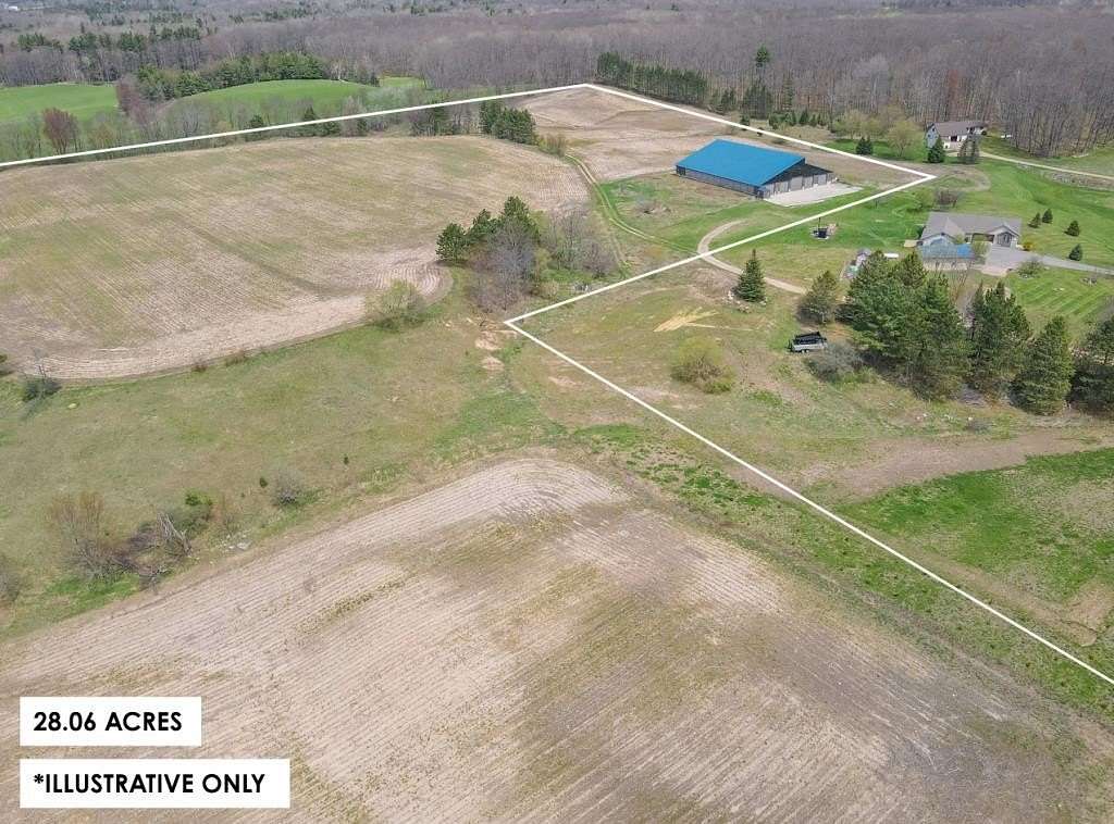 28 Acres of Agricultural Land for Sale in Eland, Wisconsin
