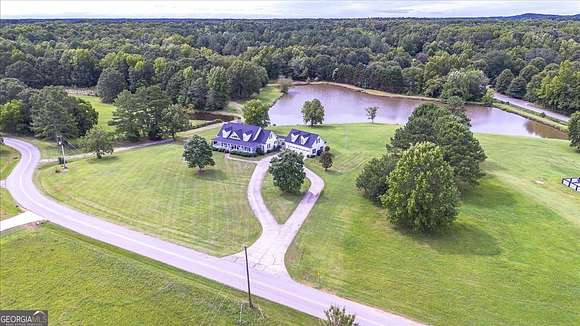 19.28 Acres of Land with Home for Sale in Monroe, Georgia