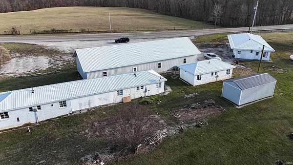 4 Acres of Residential Land with Home for Sale in Mitchell, Indiana